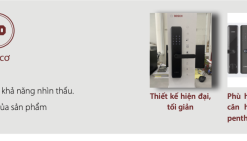 KHOÁ THÔNG MINH BOSCH ID 30 GRAY/BLACK/GOLD